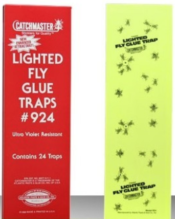 Trampa de pegamento para voladores 924 AMARILLA Catchmaster 12x43