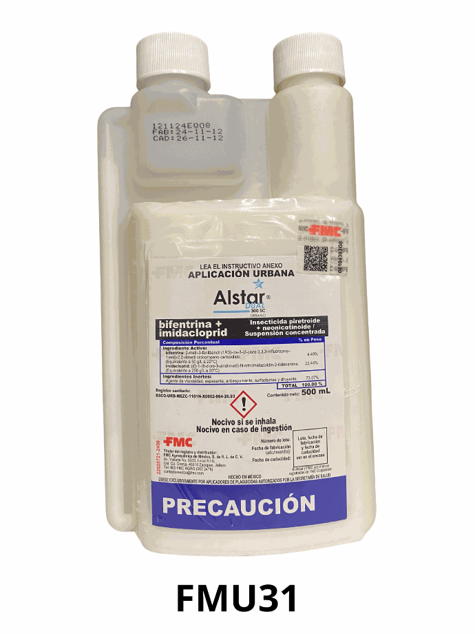 ALSTAR DUAL 300CS Bifentrina 4.49% Imidacloprid 22.44% 500 ml