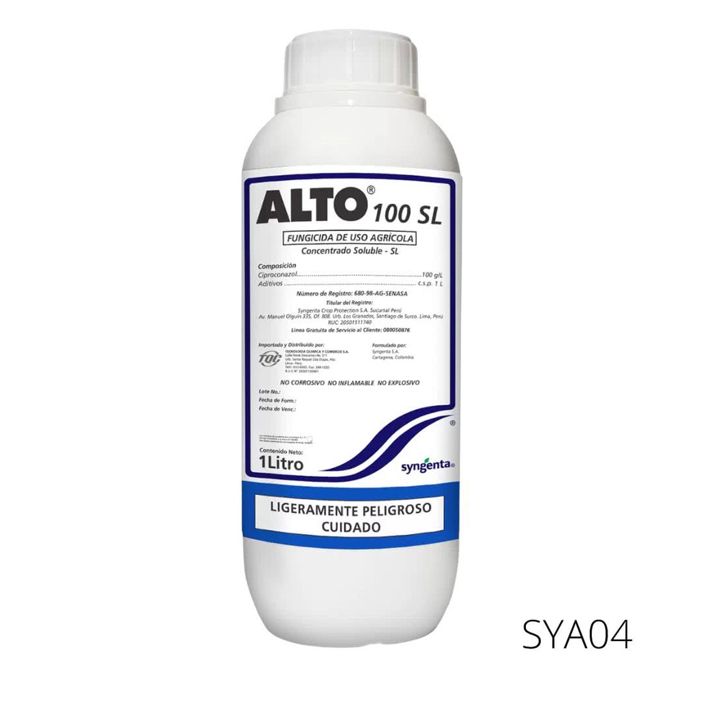 ALTO 100 SL Ciproconazol 8.09% 1 L