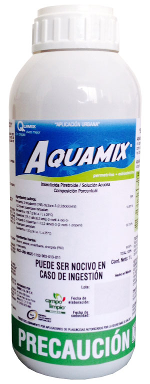 AQUAMIX Permetrina 10.87% + Esbioaletrina 0.15% 1 L