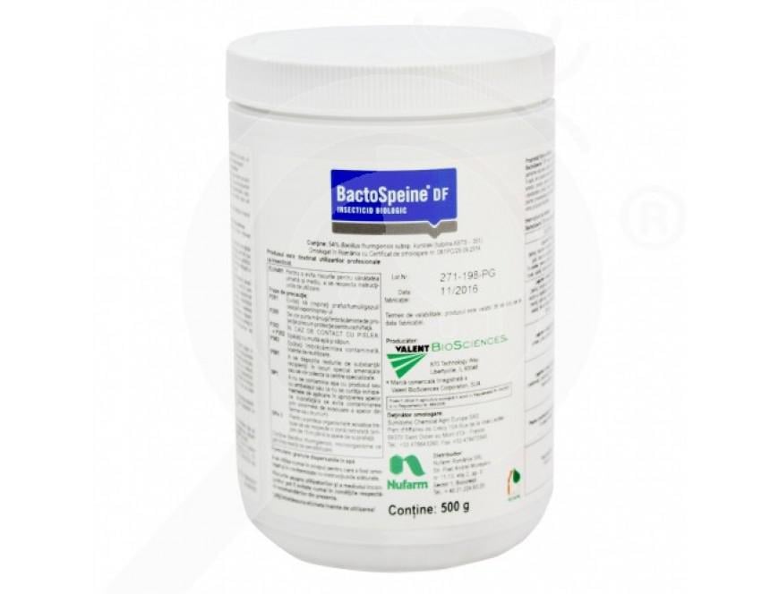BACTOSPEINE DF Bacillus thuringiensis var. kurstaaki 17.6% 500 g USO AGRICOLA