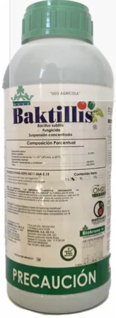 BAKTILLIS Bacillus subtilis 5.15% 1 L USO AGRICOLA