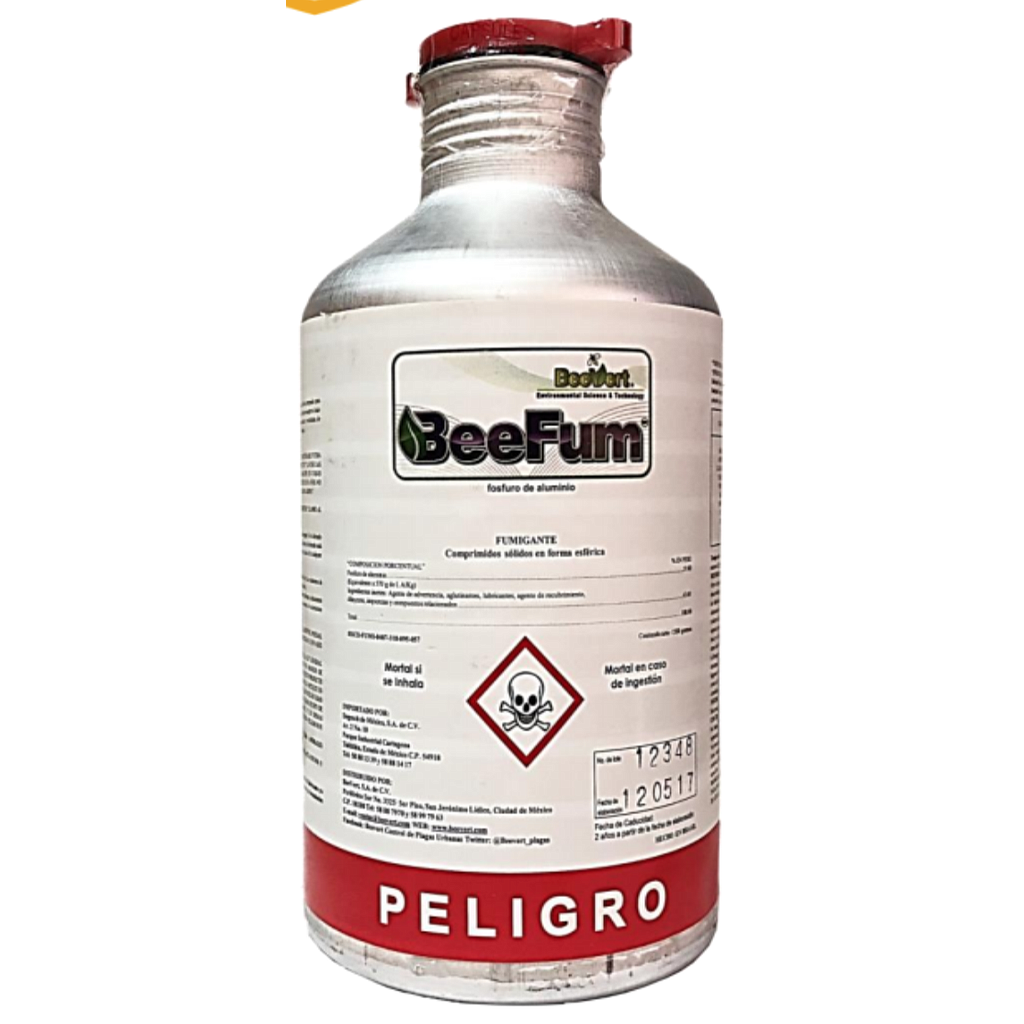 BEEFUM Fosfuro de aluminio 57% 1.5 kg USO AGRICOLA