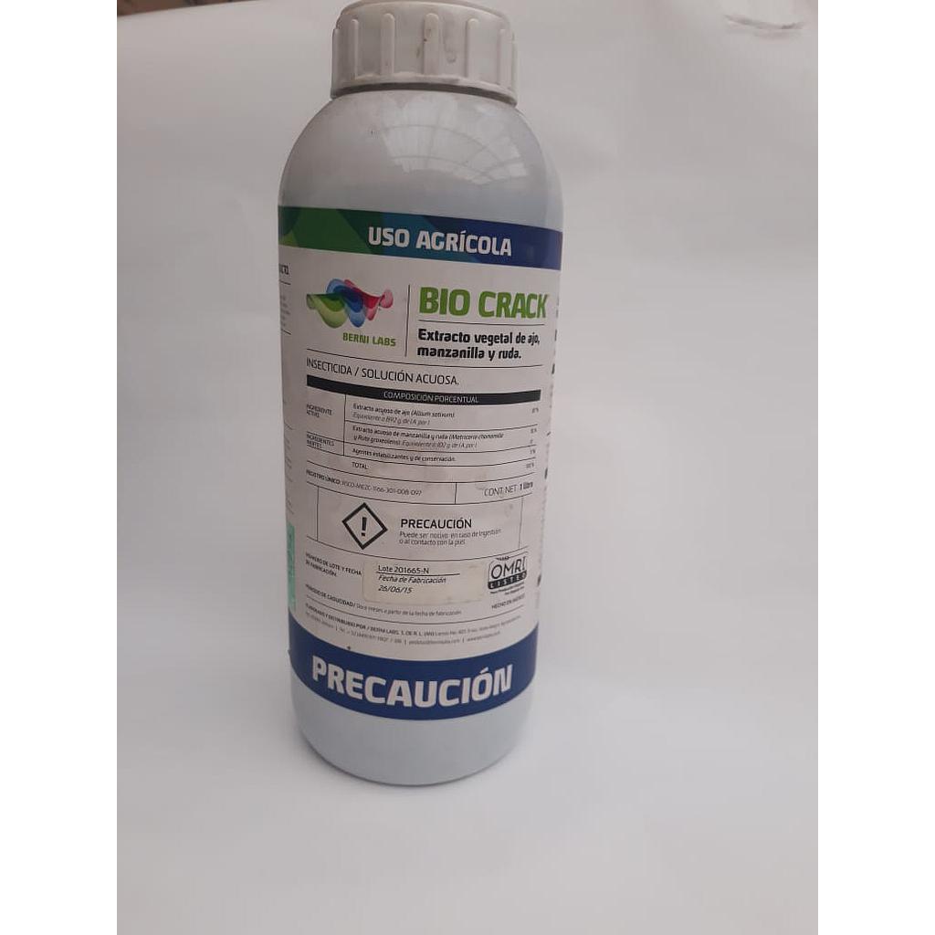 BIO CRAK Extracto de manzanilla + extracto de ajo 1 L USO AGRICOLA
