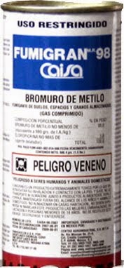 BROMURO DE METILO BOTE 680 GR USO AGRICOLA
