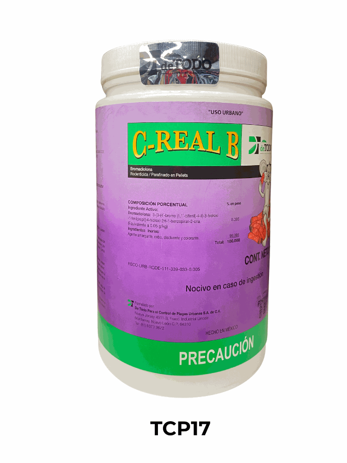 C-REAL B PELLETS Bromadiolona 1 kg