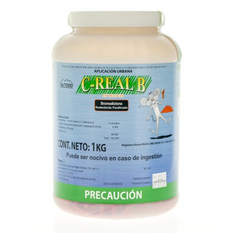 C-REAL B PELLETS Bromadiolona 1 kg