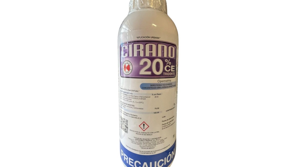 CIRANO 20 CE Cipermetrina 21.50% 1 L