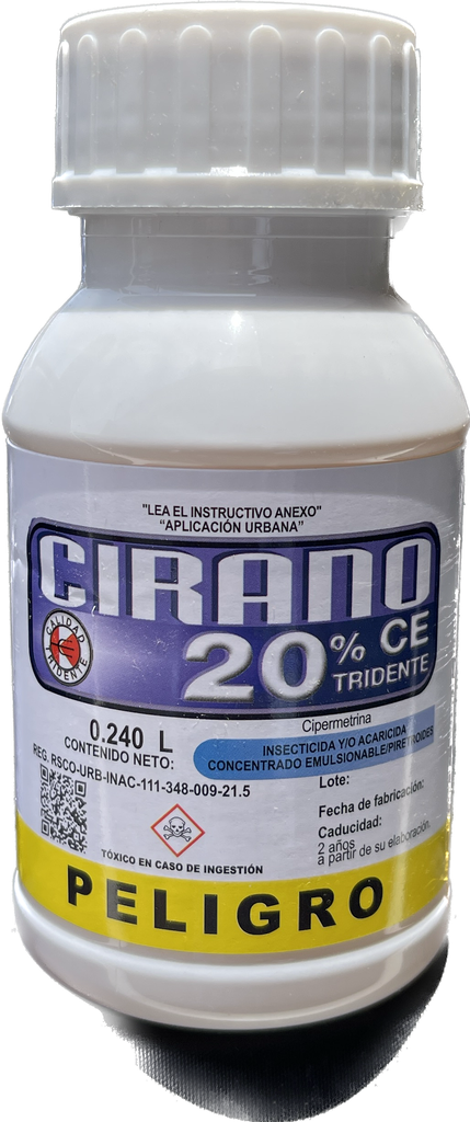 CIRANO 20 CE Cipermetrina 21.50% 240 ml