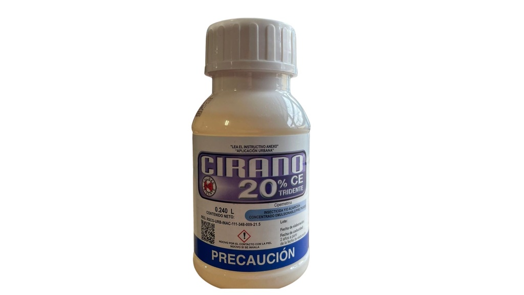 CIRANO 20 CE Cipermetrina 21.50% 240 ml