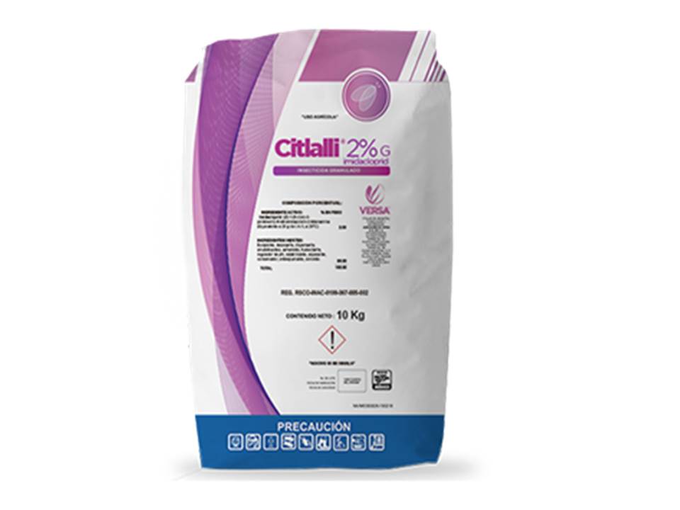 CITLALLI Imidacloprid 2% 10 kg USO AGRICOLA