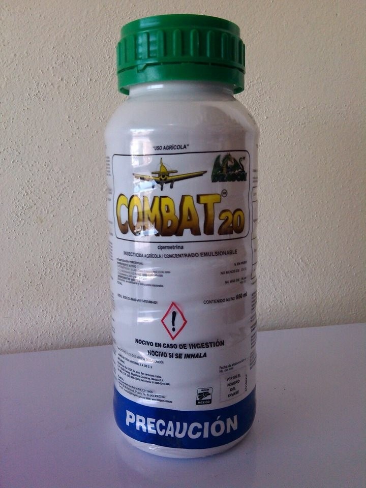 COMBAT 20 Cipermetrina 20% 1 L USO AGRICOLA