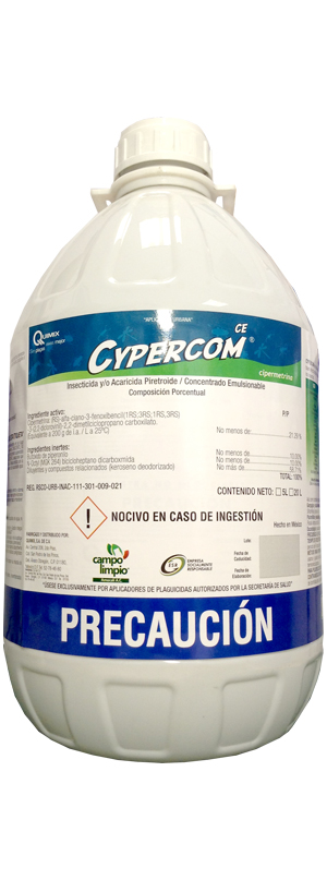 CYPERCOM CE Cipermetrina 21.29% 5 L