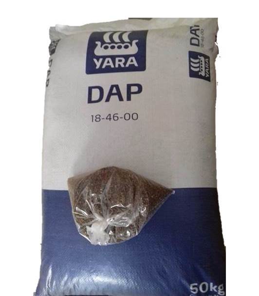 DAP GRANULADO 18-46-00  SACO KG. USO AGRICOLA