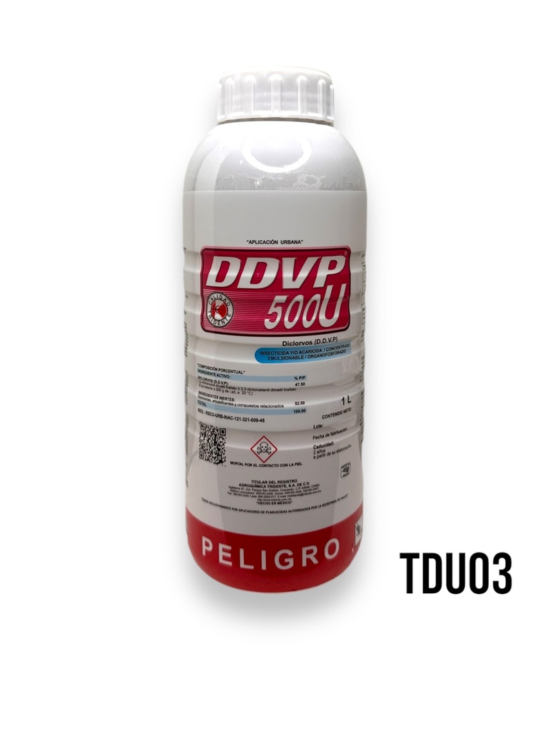 DDVP 500 U Diclorvos 47.50% 1 L