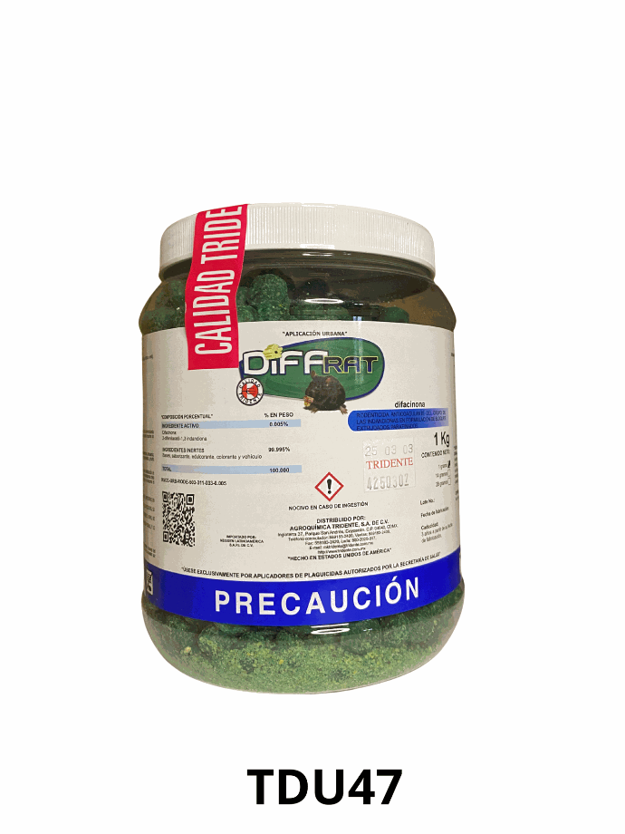 DIFARAT Difacinona 0.005% canicas 1 kg
