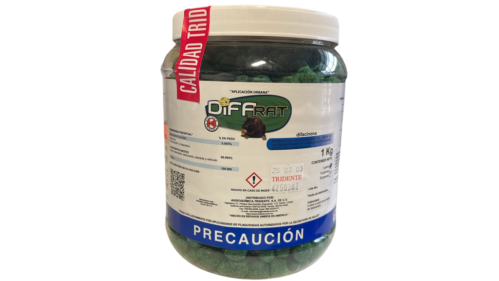 DIFARAT Difacinona 0.005% canicas 1 kg