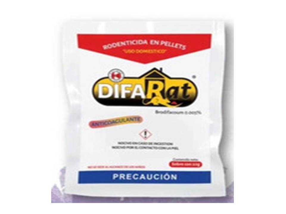 DIFARAT PELLETS Brodifacoum 0.005% 20 g