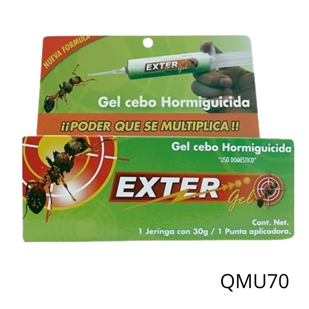 EXTERGEL PLUS HORMIGAS Fipronil 0.05% 30 g