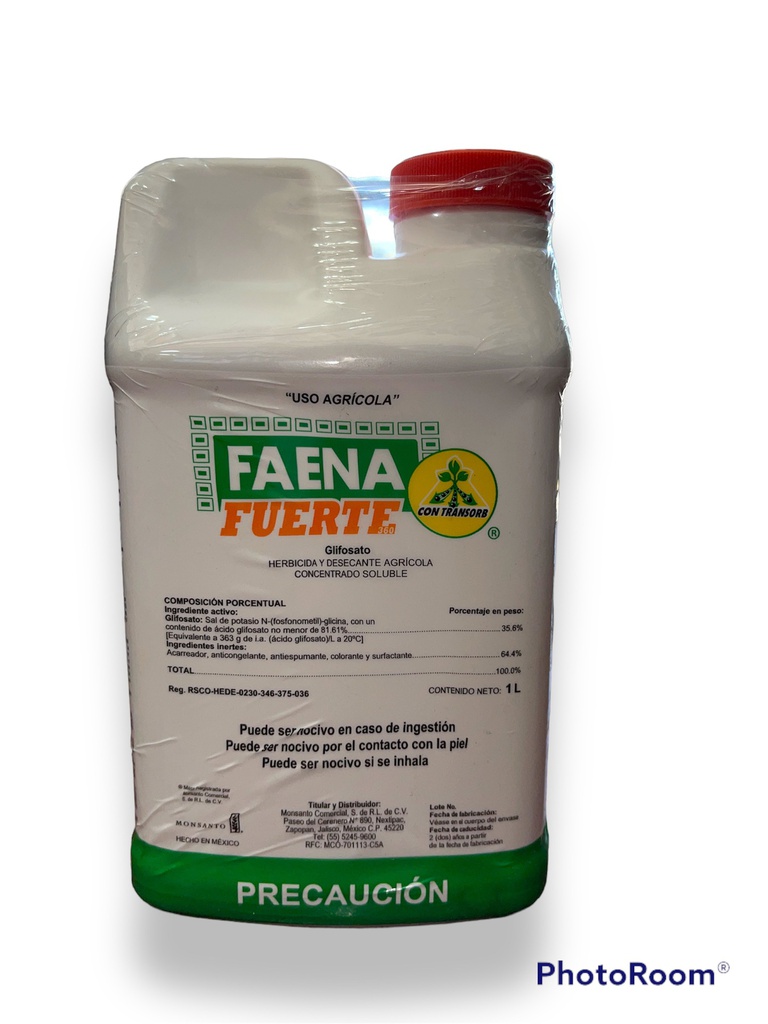 FAENA FUERTE Glifosato 35.6% 1 L