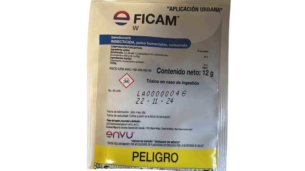 FICAM W Bendiocarb 80% 12 g