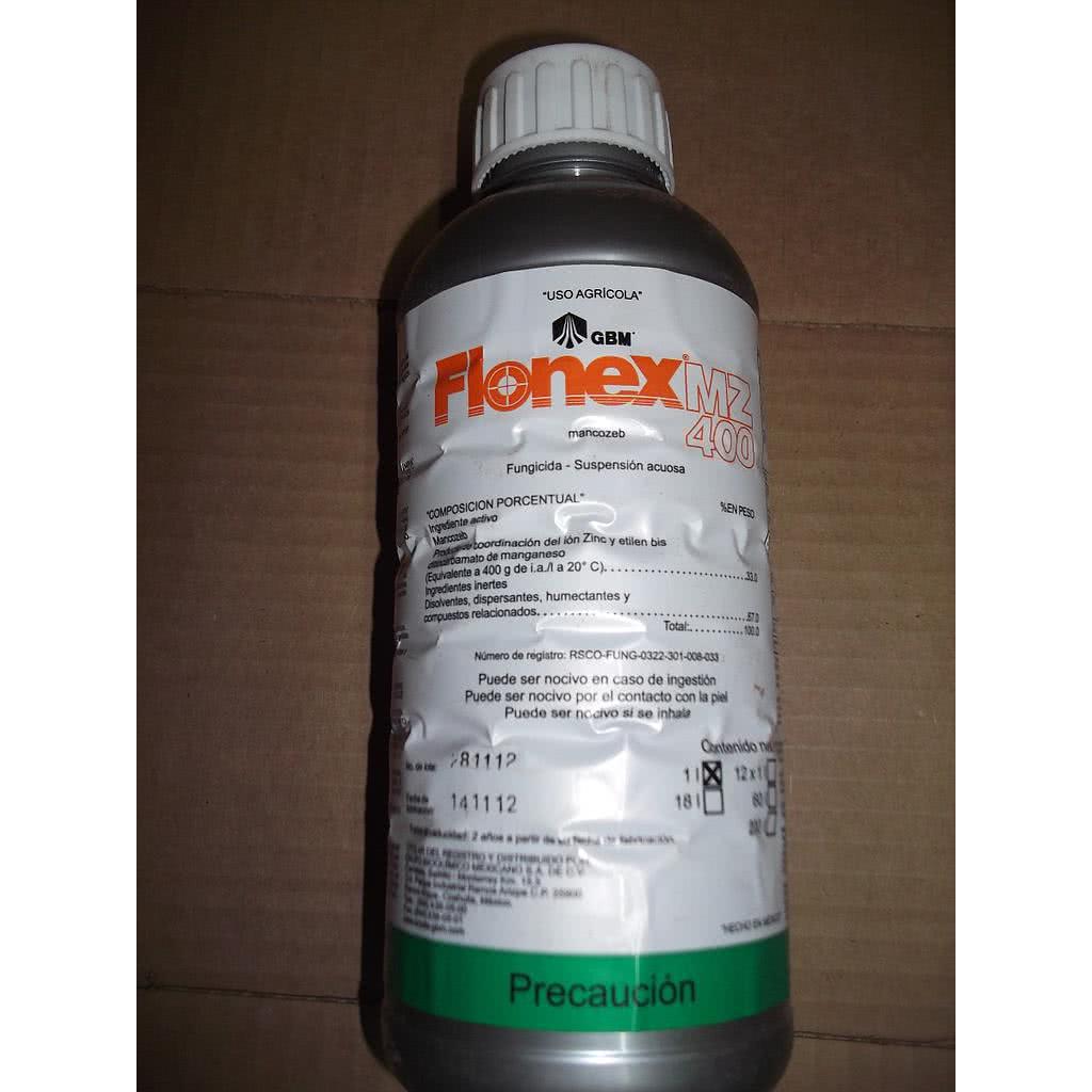FLONEX MZ 400 Mancozeb 33% 1 L USO AGRICOLA
