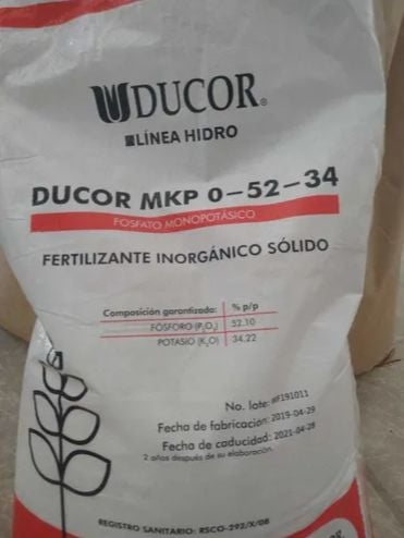 FOSFATO MONOPOTASICO SACO 50KG USO AGRICOLA