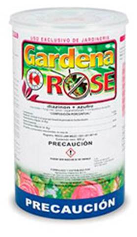 GARDENA ROSE Diazinon 2% + Azufre 40% USO AGRICOLA