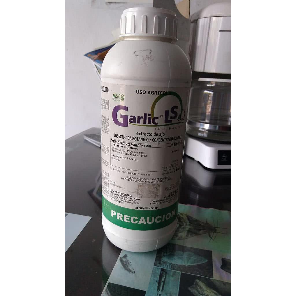 GARLIC LS Extracto de ajo 1 L USO AGRICOLA