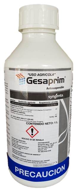 GESAPRIM AUTOSUSPENSIBLE Atrazina 43% 1 L USO AGRICOLA