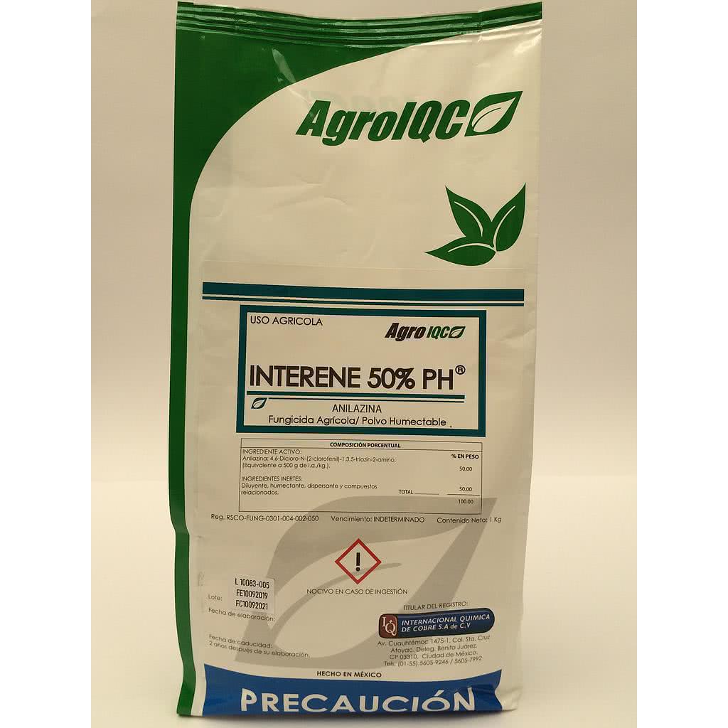 INTERENE 50 PH Anilazina 50% kg USO AGRICOLA