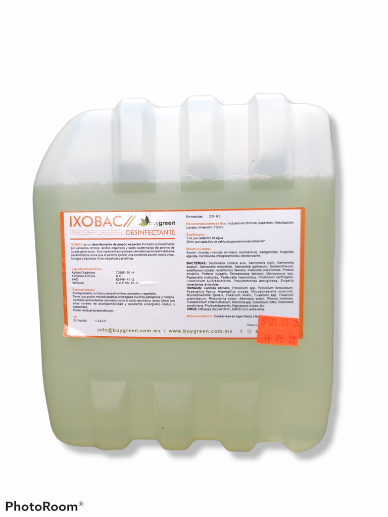 IXOBAC DESINFECTANTE CONCENTRADO 4 LT