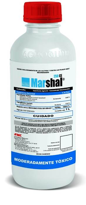 MARSHAL 250 CE Carbosulfan 26.80% 1 L