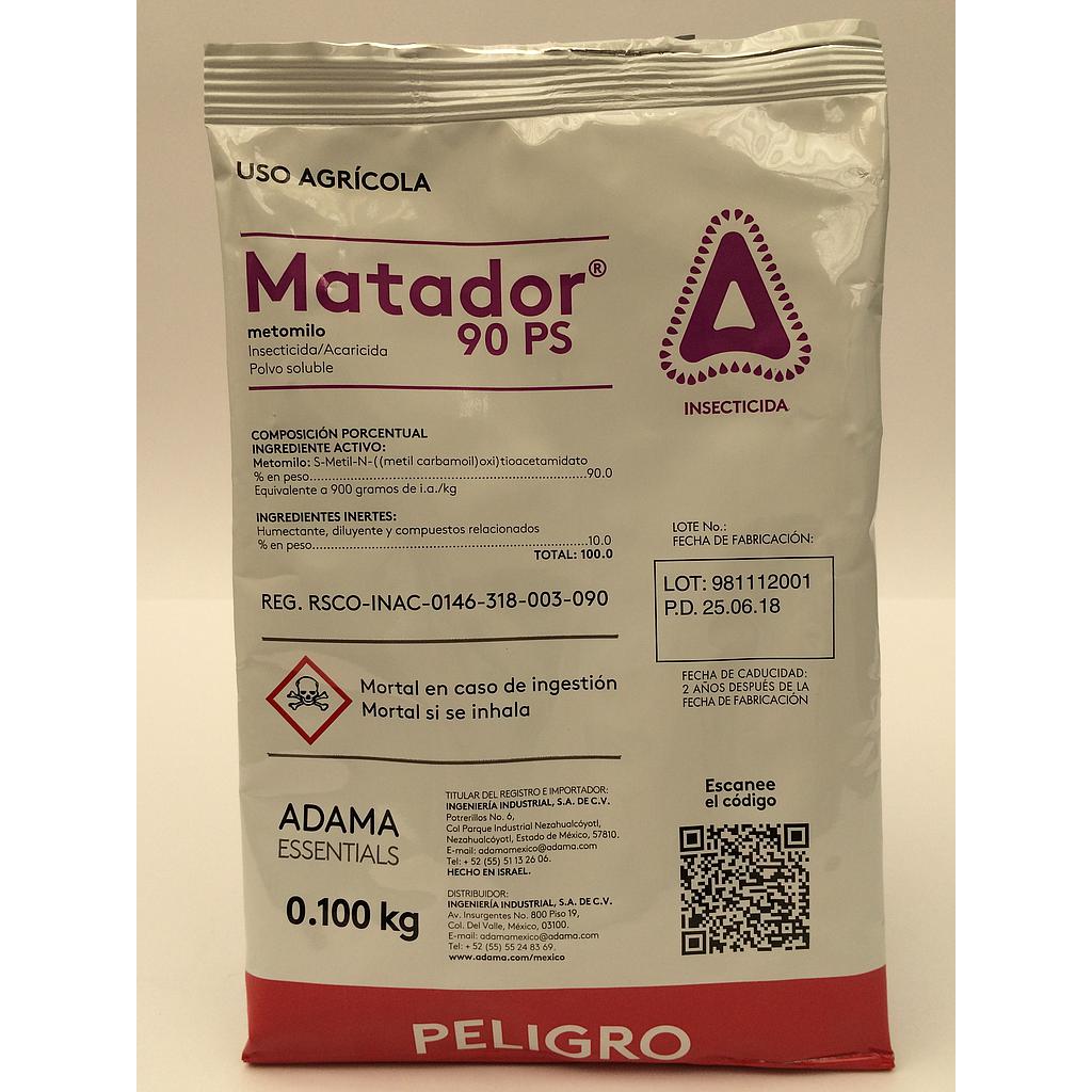 MATADOR 90 Metomilo 90% 100 g USO AGRICOLA