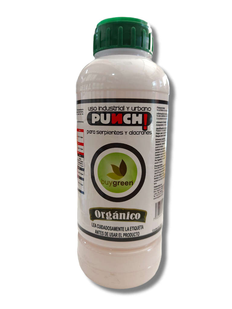 PUNCH CONCENTRADO REPELENTE VIBORAS INSECTOS 1L