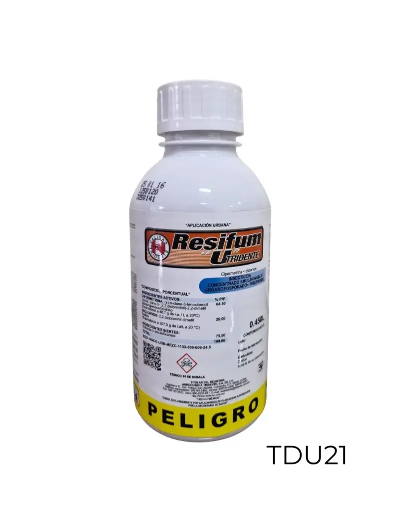 RESIFUM U Cipermetrina 4.50% + Diclorvos 20% 450 ml