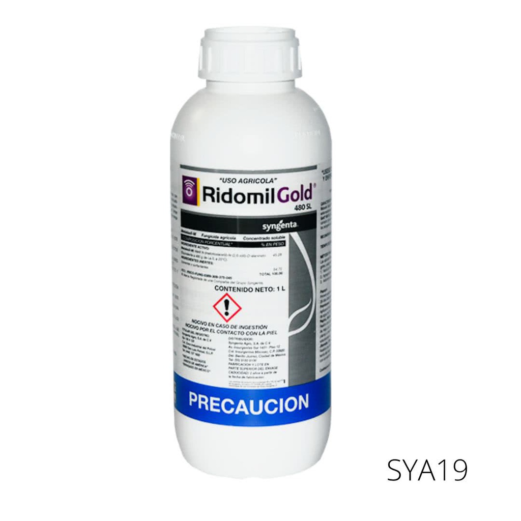 RIDOMIL GOLD 480 SL Metalaxil 45.23% 1 L