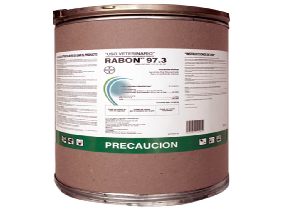 Rabon 97.3 Larvicida Oral Concentrado 1 Cuñete de 72.5 kg