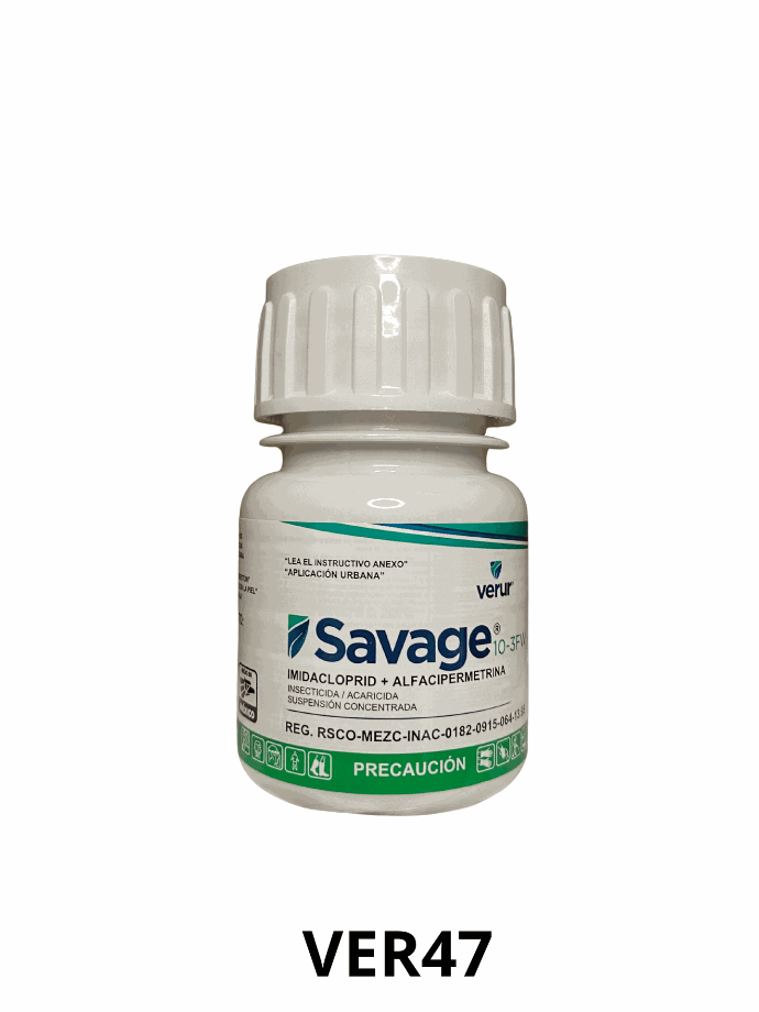 SAVAGE 3-10 FW Imidacloprid 10.69% + Alfacipermetrina 3.26% 100 ml
