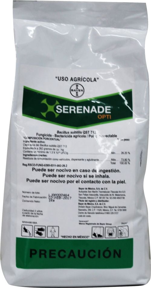 SERENADE OPTI Bacillus subtilis 26.2% 1 kg USO AGRICOLA