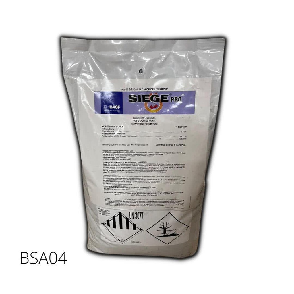 SIEGE PRO Hidrametilona 0.73% 11.3 kg