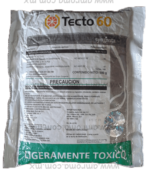 TECTO 60 Tiabendazol 60% 500 gr