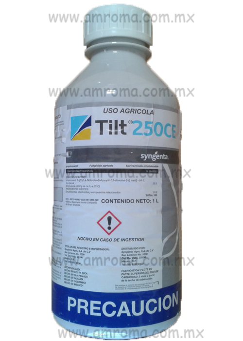TILT 250 EC Apinoconazol 25.5% 1 L USO AGRICOLA