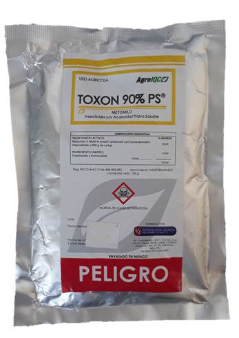 TOXON 90% PS Metomilo 90% 100 g USO AGRICOLA