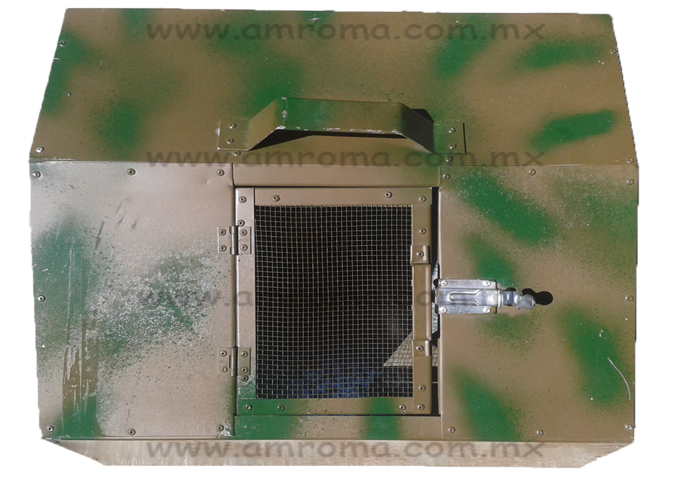 Trampa de captura metalica para reptiles (Viboras y Serpientes)