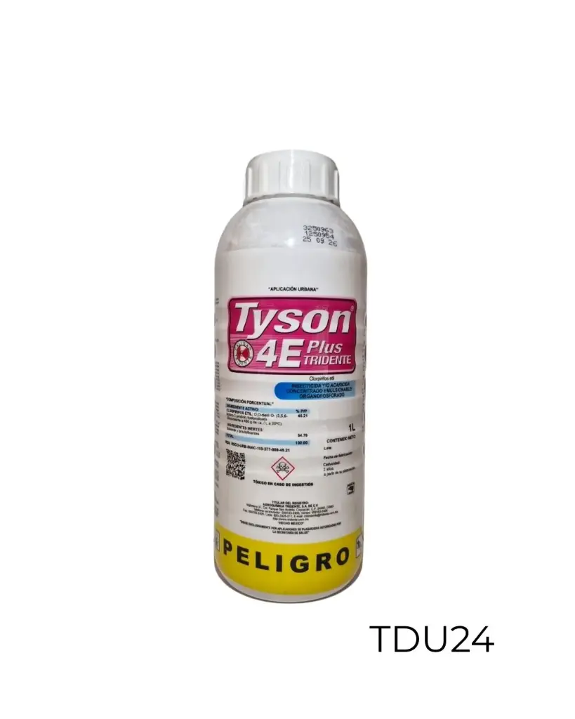 TYSON 4E Clorpirifos etil 45.21% 1 L