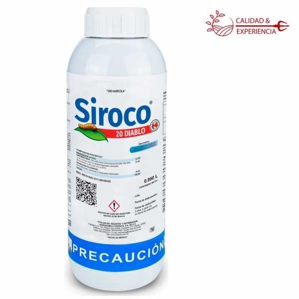 SIROCO 20 EC 950 ml Cipermetrina 21.5% USO AGRICOLA