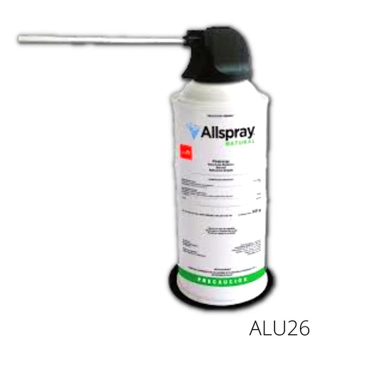 [ALU26] ALLSPRAY NATURAL APLICACION DIRIGIDA Piretrina 1% 300 g