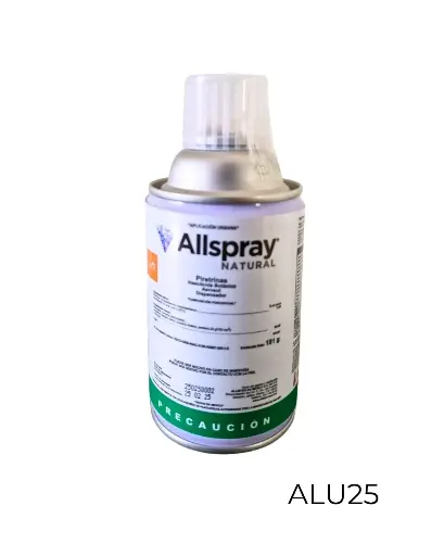 [ALU25] ALLSPRAY NATURAL REPUESTO Piretrina 1% 181 g