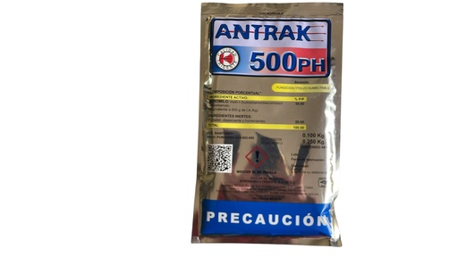 [TDA02] ANTRAK 500 PH Fungicida agrícola sistémico y de contacto Benomilo 50% 100 g USO AGRICOLA